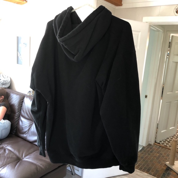Black Hoodie Sweater - Picture 3 of 4